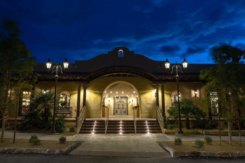 The Inn At Death Valley Indian Village Exterior foto The entrance to the San Tan Valley town hall